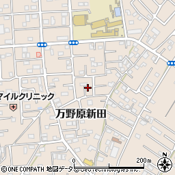 静岡県富士宮市万野原新田3975-12周辺の地図