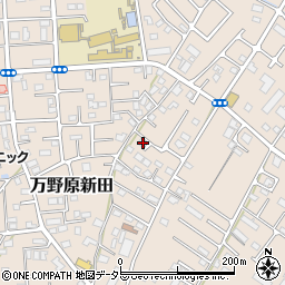 静岡県富士宮市万野原新田3278-58周辺の地図