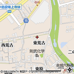 愛知県名古屋市守山区中志段味東荒古2554周辺の地図