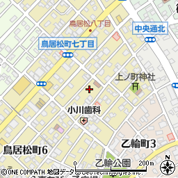 愛知県春日井市鳥居松町7丁目周辺の地図
