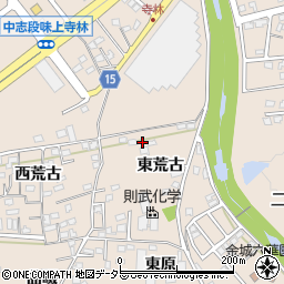愛知県名古屋市守山区中志段味東荒古2553-4周辺の地図