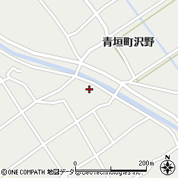 兵庫県丹波市青垣町沢野246周辺の地図