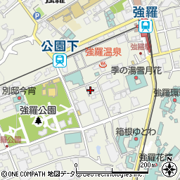神奈川県足柄下郡箱根町強羅1300-50周辺の地図
