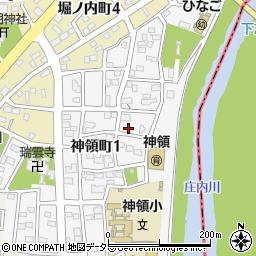 愛知県春日井市神領町1丁目19-15周辺の地図