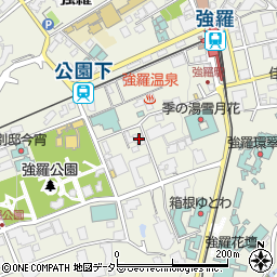 神奈川県足柄下郡箱根町強羅1300-527周辺の地図