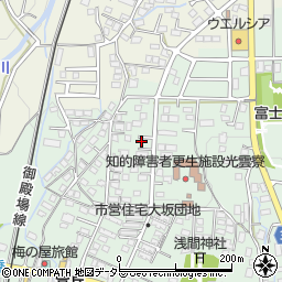 静岡県御殿場市大坂273-8周辺の地図