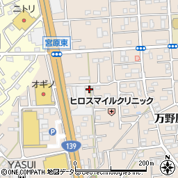 静岡県富士宮市万野原新田3751周辺の地図