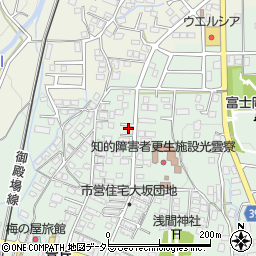 静岡県御殿場市大坂273-16周辺の地図