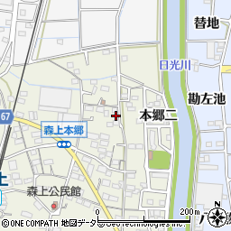 愛知県稲沢市祖父江町森上本郷三42周辺の地図