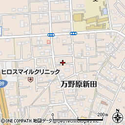静岡県富士宮市万野原新田3915-5周辺の地図