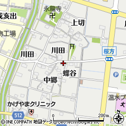 愛知県稲沢市祖父江町桜方中郷856周辺の地図
