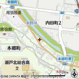 愛知県瀬戸市本郷町562周辺の地図