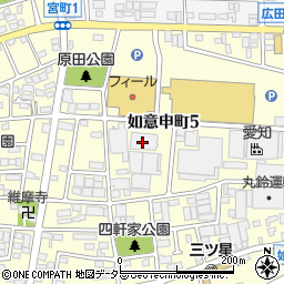 株式会社棚澤八光社　名古屋支社周辺の地図