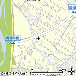 滋賀県彦根市野瀬町64周辺の地図