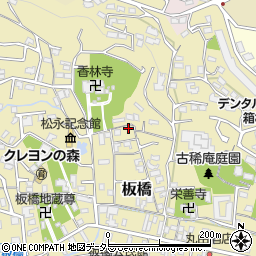 神奈川県小田原市板橋932周辺の地図