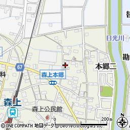 愛知県稲沢市祖父江町森上本郷三34周辺の地図