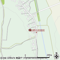 京都府福知山市田野501周辺の地図
