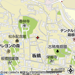 神奈川県小田原市板橋917-4周辺の地図