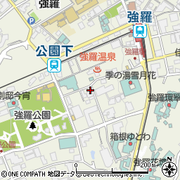 神奈川県足柄下郡箱根町強羅1300-442周辺の地図