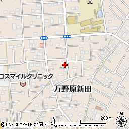 静岡県富士宮市万野原新田3914-17周辺の地図
