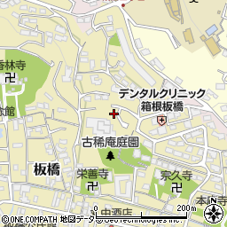 神奈川県小田原市板橋812-7周辺の地図