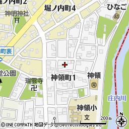 愛知県春日井市神領町1丁目18-12周辺の地図