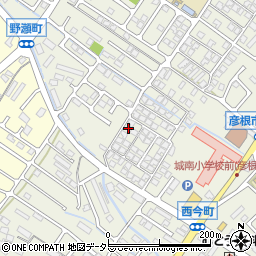 滋賀県彦根市西今町720-57周辺の地図