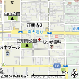 シャトー小沢周辺の地図