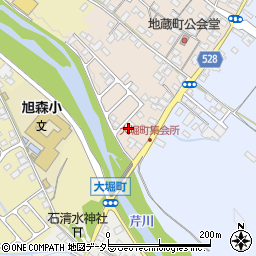 滋賀県彦根市地蔵町392-2周辺の地図