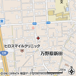 静岡県富士宮市万野原新田3918周辺の地図