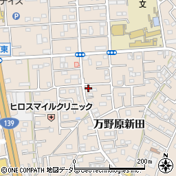 静岡県富士宮市万野原新田3918周辺の地図