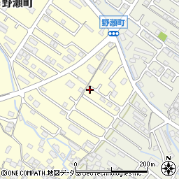 滋賀県彦根市野瀬町14-22周辺の地図