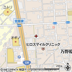 静岡県富士宮市万野原新田3754-5周辺の地図