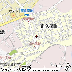 静岡県富士宮市舟久保町周辺の地図