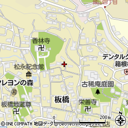 神奈川県小田原市板橋917-3周辺の地図