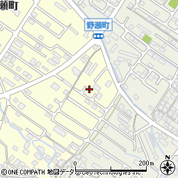 滋賀県彦根市野瀬町14-11周辺の地図