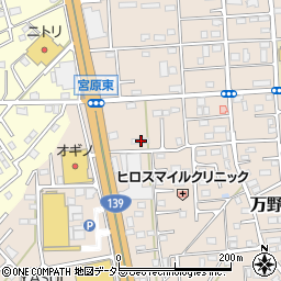 静岡県富士宮市万野原新田3753周辺の地図