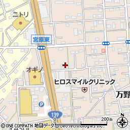 静岡県富士宮市万野原新田3753周辺の地図