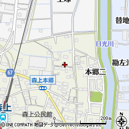 愛知県稲沢市祖父江町森上本郷三30周辺の地図