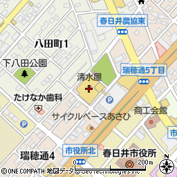 cafe ROXA 春日井店周辺の地図