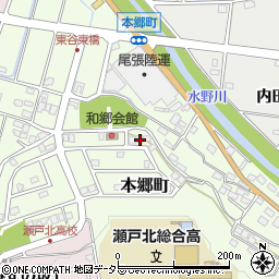 愛知県瀬戸市本郷町926周辺の地図