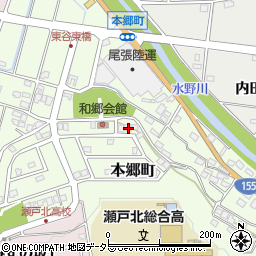 愛知県瀬戸市本郷町926周辺の地図