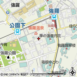 神奈川県足柄下郡箱根町強羅1300-315周辺の地図