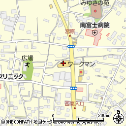 クリエイトＳＤ富士宮宮原店周辺の地図