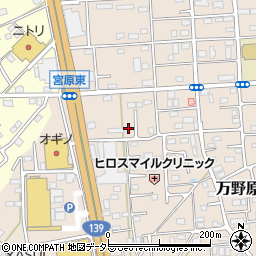 静岡県富士宮市万野原新田3754-6周辺の地図