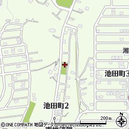 池田町町内会館周辺の地図