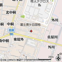 愛知県稲沢市祖父江町四貫堤外1-54周辺の地図