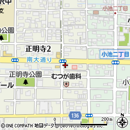 愛知県補聴器センター　稲沢店周辺の地図