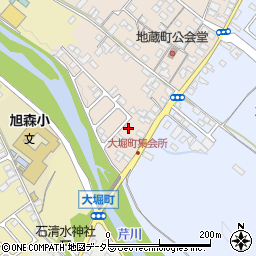 滋賀県彦根市地蔵町392-6周辺の地図