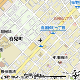 百五銀行春日井支店周辺の地図